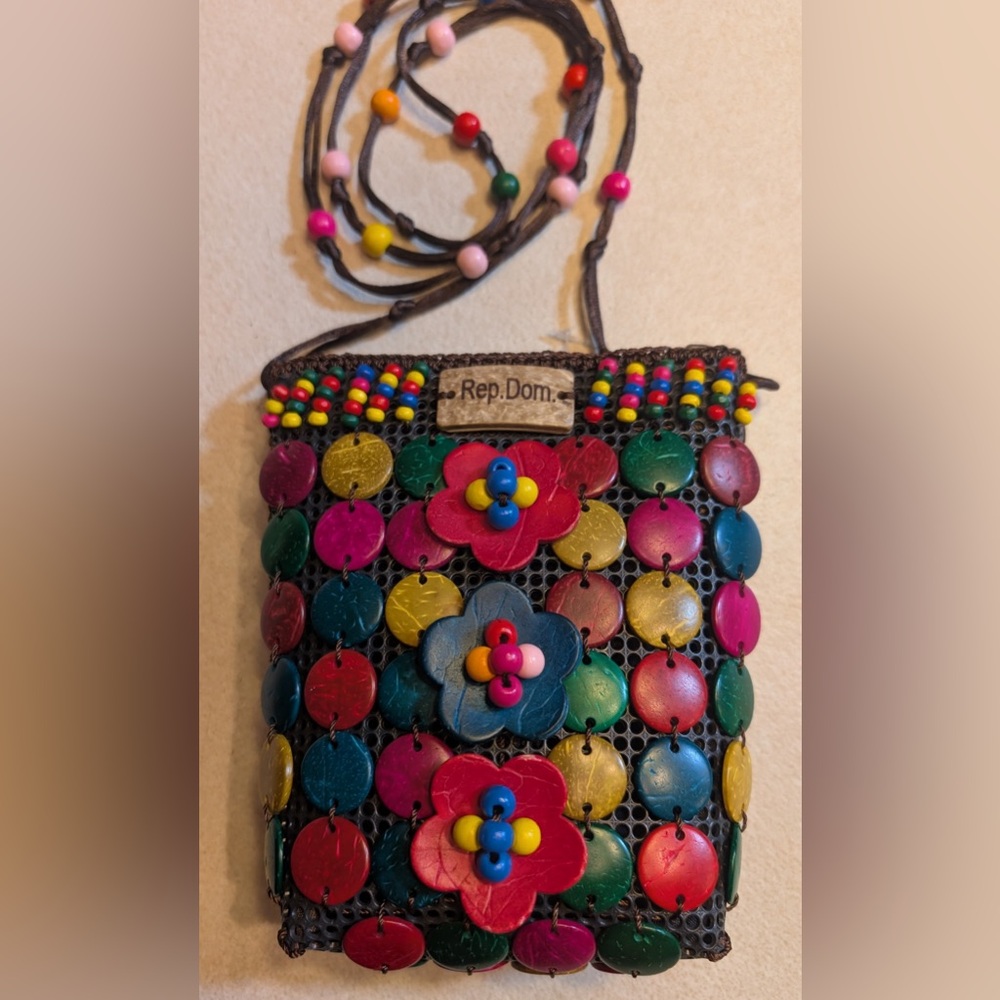 Rep.Dom unique handmade purse
New with tags